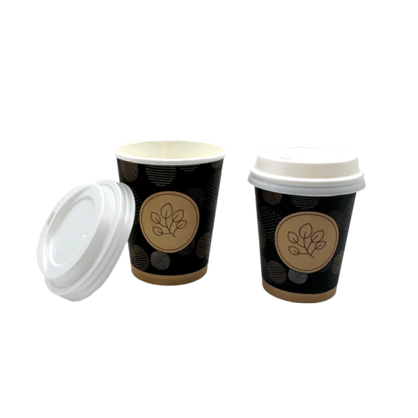 Vaso De Cartón 8oz 240ml Círculos Caja 1000 unidades